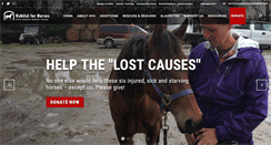 Desktop Screenshot of habitatforhorses.org