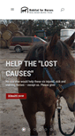 Mobile Screenshot of habitatforhorses.org